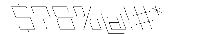 Staten WideHairlineReverse Instance Font OTHER CHARS