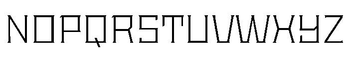 Staten WideLight Instance Font UPPERCASE