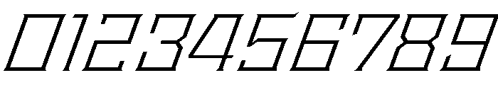Staten WideLightOblique Instance Font OTHER CHARS