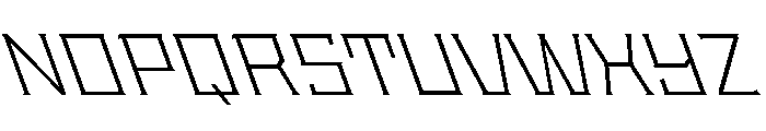 Staten WideLightReverse Instance Font UPPERCASE