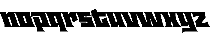 Staten WideUltraReverse Instance Font LOWERCASE