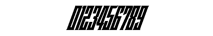 Staten XCompressedBlackOblique Instance Font OTHER CHARS