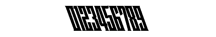 Staten XCompressedBlackReverse Instance Font OTHER CHARS