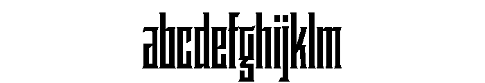 Staten XCompressedBold Instance FONT