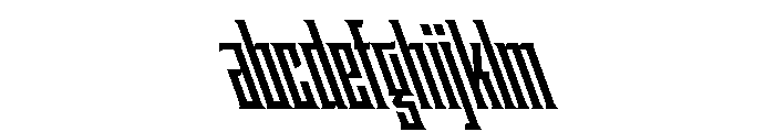 Staten XCompressedBoldReverse Instance FONT
