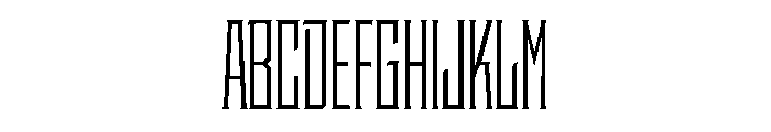 Staten XCompressedBook Instance Font UPPERCASE