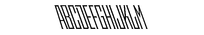 Staten XCompressedBookReverse Instance Font UPPERCASE