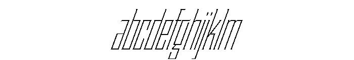 Staten XCompressedExtraLightOblique Instance FONT