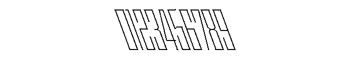 Staten XCompressedExtraLightReverse Instance Font OTHER CHARS