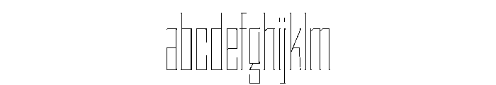 Staten XCompressedHairline Instance FONT