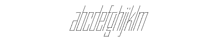 Staten XCompressedHairlineOblique Instance FONT