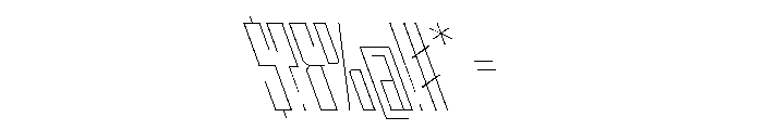Staten XCompressedHairlineReverse Instance Font OTHER CHARS