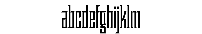 Staten XCompressedSemibold Instance FONT