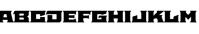 Staten XExpandedBlack Instance Font UPPERCASE