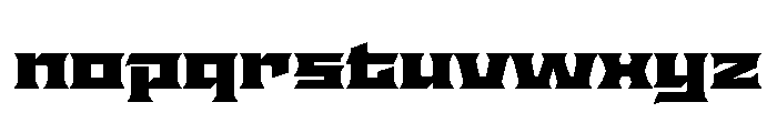Staten XExpandedBlack Instance Font LOWERCASE