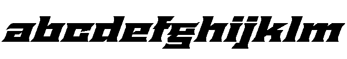 Staten XExpandedBlackOblique Instance FONT