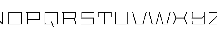 Staten XExpandedExtraLight Instance Font UPPERCASE