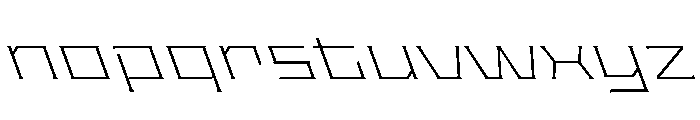 Staten XExpandedExtraLightReverse Instance Font LOWERCASE