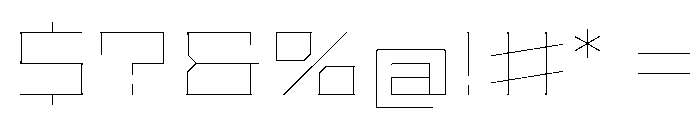 Staten XExpandedHairline Instance Font OTHER CHARS