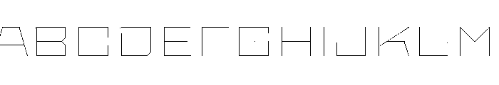Staten XExpandedHairline Instance Font UPPERCASE