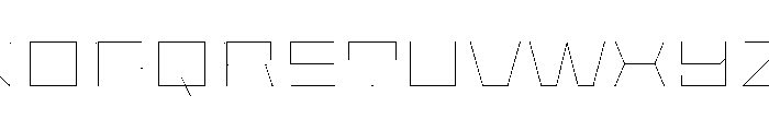 Staten XExpandedHairline Instance Font UPPERCASE