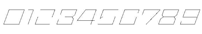Staten XExpandedHairlineOblique Instance Font OTHER CHARS