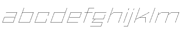 Staten XExpandedHairlineOblique Instance FONT