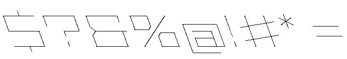 Staten XExpandedHairlineReverse Instance Font OTHER CHARS