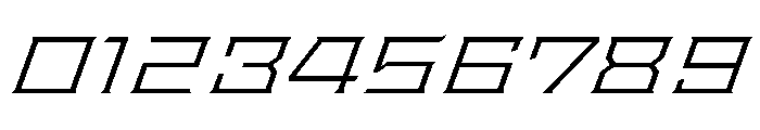 Staten XExpandedLightOblique Instance Font OTHER CHARS