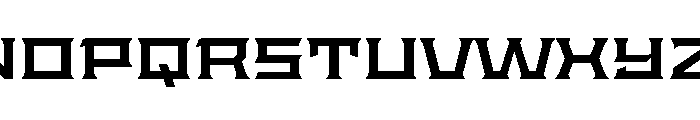 Staten XExpandedSemibold Instance Font UPPERCASE
