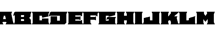 Staten XExpandedUltra Instance Font UPPERCASE