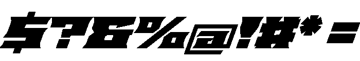 Staten XExpandedUltraOblique Instance Font OTHER CHARS