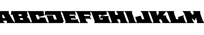Staten XExpandedUltraReverse Instance Font UPPERCASE
