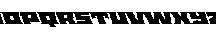 Staten XExpandedUltraReverse Instance Font UPPERCASE