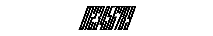 Staten XXCompressedBlackOblique Instance Font OTHER CHARS