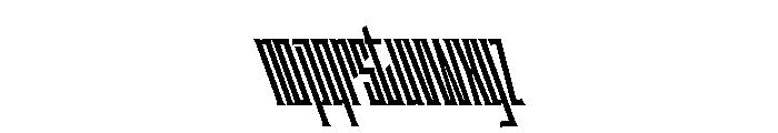 Staten XXCompressedBoldReverse Instance Font LOWERCASE