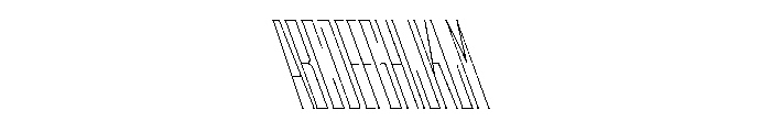 Staten XXCompressedHairlineReverse Instance Font UPPERCASE
