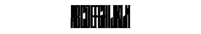 Staten XXCompressedUltra Instance Font UPPERCASE