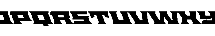 Staten XXExpandedBlackReverse Instance Font UPPERCASE