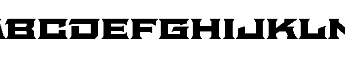 Staten XXExpandedBold Instance Font UPPERCASE