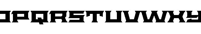 Staten XXExpandedBold Instance Font UPPERCASE