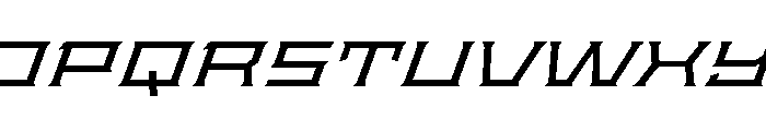 Staten XXExpandedBookOblique Instance Font UPPERCASE