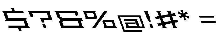 Staten XXExpandedBookReverse Instance Font OTHER CHARS