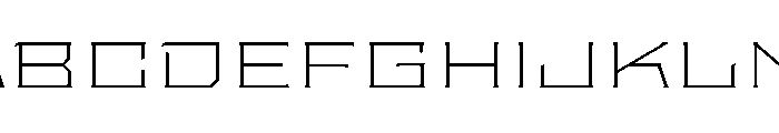Staten XXExpandedExtraLight Instance Font UPPERCASE
