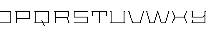 Staten XXExpandedExtraLight Instance Font UPPERCASE