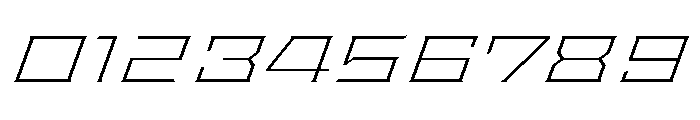 Staten XXExpandedExtraLightOblique Instance Font OTHER CHARS