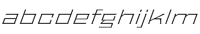 Staten XXExpandedExtraLightOblique Instance FONT