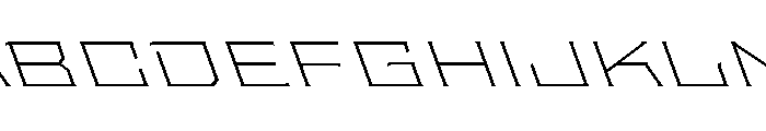 Staten XXExpandedExtraLightReverse Instance Font UPPERCASE