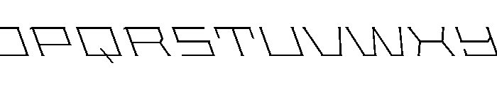 Staten XXExpandedExtraLightReverse Instance Font UPPERCASE