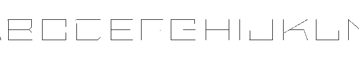 Staten XXExpandedHairline Instance Font UPPERCASE